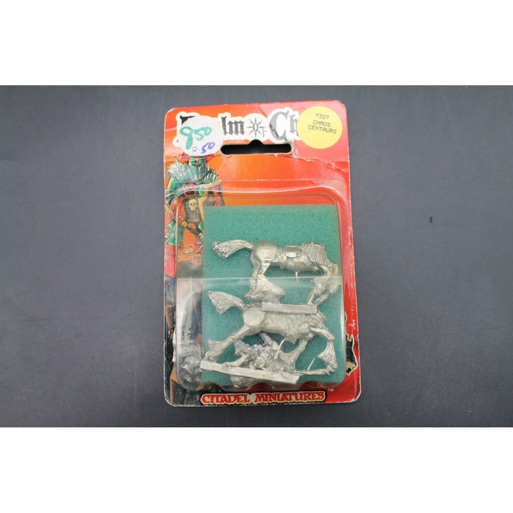 NOS Citadel Miniatures Chaos Centaurs 7322 Metal Figures Games Workshop 1990